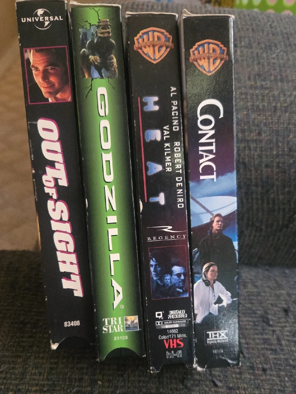 Lot Of 4 VHS Action Movies